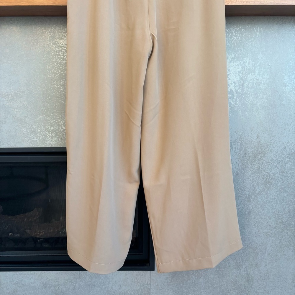 Commense Tie Waist Flowy Wide Leg Dress‎ Pants, Size S - Picture 11 of 13